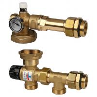 Насосно-смесительный узел с термостатическим клапаном 20-43°C, без насоса Stout SDG-0020-004000