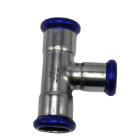 Пресс-тройник переходной MVI, 76×35×76 (нержавеющая сталь)