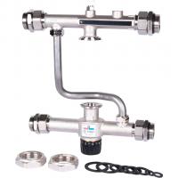 Насосно-смесительный узел с термостатическим клапаном 30-60°C, без насоса Stout SDG-0120-007000