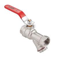 Кран с фильтром MVI 3/4" вн.-вн. ручка