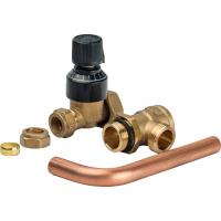 Байпас для насосно-смесительного узла SDG-0120-001000, SDG-0120-001002, G 3/4” - Rp 3/4” Stout SDG-0020-003002