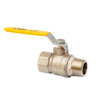 Кран газовый  MVI 1/2"внутренняя-наружная, ручка рычаг