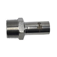 Вставка с НР MVI, 18х3/4" (нержавеющая сталь)