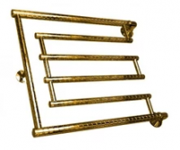 Водяной полотенцесушитель «I twist» (Золотой хром) 60/50 Двин Водяной полотенцесушитель «I twist» (Золотой хром) 60/50 Двин