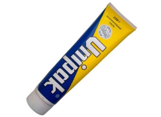 Паста unipak 250 г. в подарок