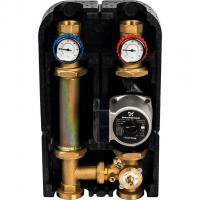 Насосная группа со смесителем 1" с насосом Grundfos UPSO 25-65 DN 32 Stout SDG-0007-003202
