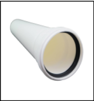 [GROPPALLI] [B0B.011.000023] GROPPALLI Удлинение Ø 80 (1000мм) В/Н для конденсационных котлов {белый}