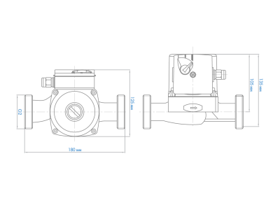 Насос циркуляционный  Джилекс «ЦИРКУЛЬ» 32/40 PREMIUM