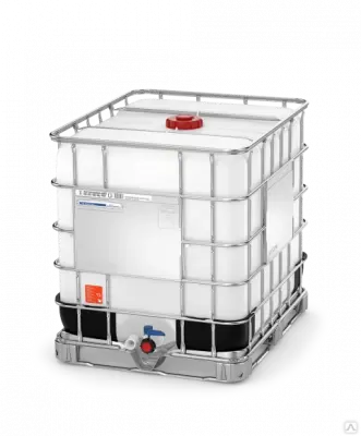 Еврокуб 1000 л, б/у, мытый (поддон металл)