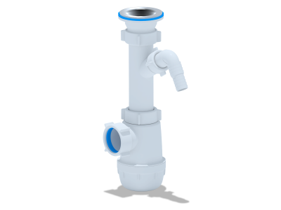 Сифон АНИ ГРОТ ф40 УНИВ. С НОСИКОМ A1000