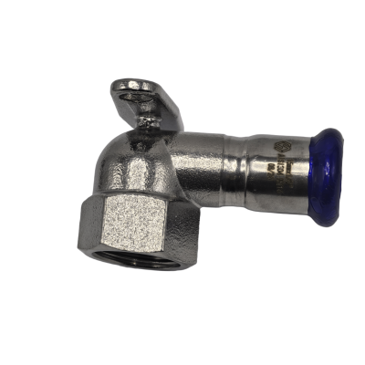 Пресс-водорозетка MVI, 28x1 (нержавеющая сталь)