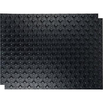 Мат для теплого пола с бобышками черный Stout 1100х800х1 (без теплоизолирующего слоя)