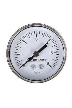 Манометр МDА 50/6 - 1/4", аксиальный  Джилекс