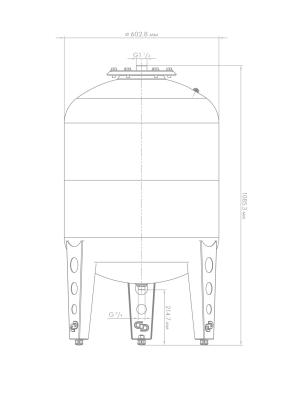 Расширительный бак Джилекс В 200