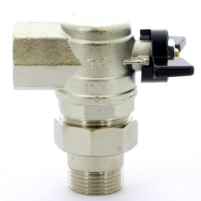 Кран шаровой НВ угловой с американкой Bugatti 594 Oregon бабочка 1″ DN25