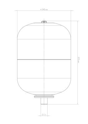 Расширительный бак Джилекс В 14