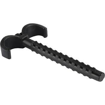 Дюбель-крюк Stout двойной, для труб д.16мм, длина 80мм