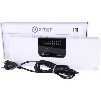 Проводной контроллер термостатических клапанов Stout L-10 STE-0101-010000