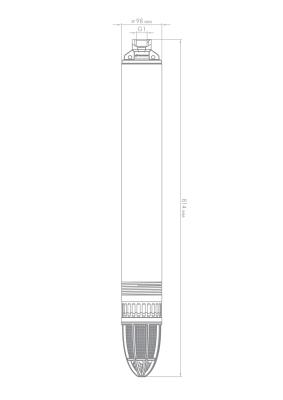 Насос погружной скважинный Джилекс «ВОДОМЕТ» 55/75 БК
