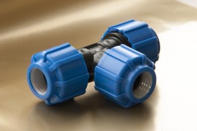 Тройник равнопроходной компрессионный 50х50х90 ТПК-АКВА