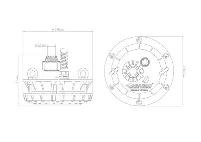 Оголовок скважинный Джилекс ОСП 110-133/25