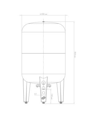 Гидроаккумулятор Джилекс В 100 «ХИТ»